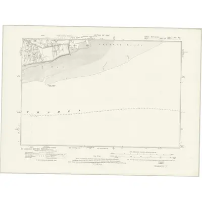 1919 Map of Essex nXC.SE, 1923 Print