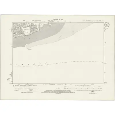 1920 Map of Essex nXC.SE, 1932 Print