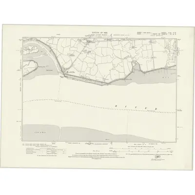 1919 Map of Essex nXC.SW, 1923 Print