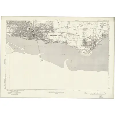 1920 Map of Essex nXCI, 1923 Print