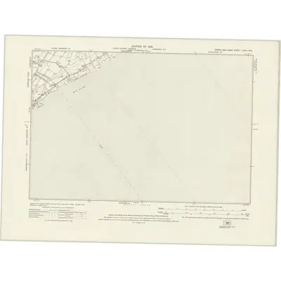 1920 Map of Essex nXCII.NW, 1925 Print
