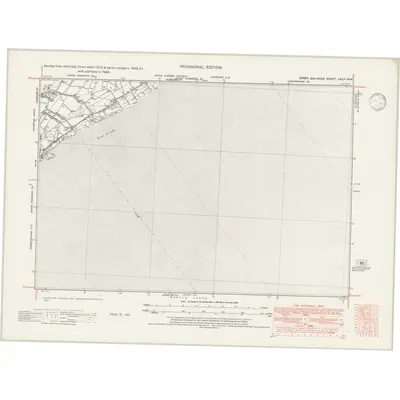 1938 Map of Essex nXCII.NW, 1946 Print