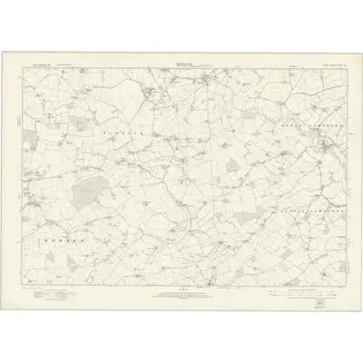 1919 Map of Essex nXIV, 1923 Print