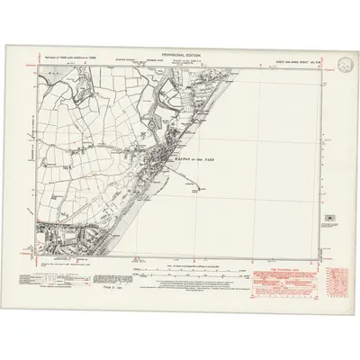 1938 Map of Essex nXL.SW, 1946 Print
