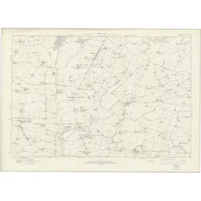 1916 Map of Essex nXLIII, 1923 Print