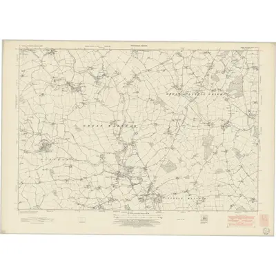 1946 Map of Essex nXLIV, 1951 Print