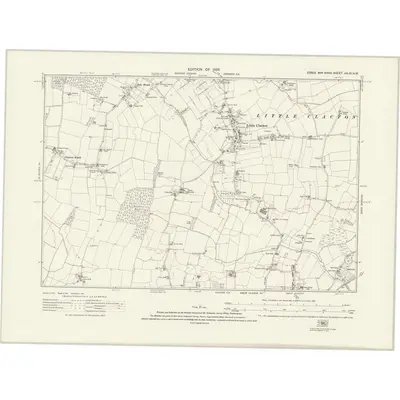 1921 Map of Essex nXLIX.NW, 1925 Print
