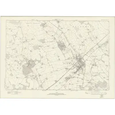 1919 Map of Essex nXLV, 1924 Print