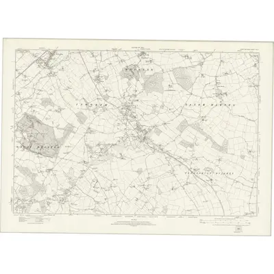 1920 Map of Essex nXLVI, 1924 Print