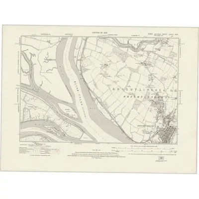 1920 Map of Essex nXLVIII.NW, 1925 Print