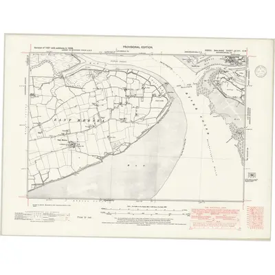 1938 Map of Essex nXLVIII.SW, 1946 Print