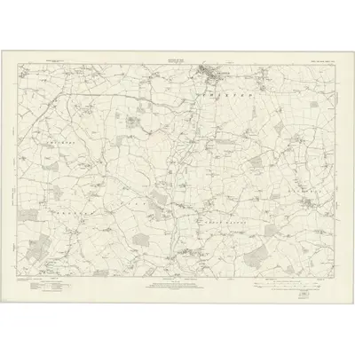 1916 Map of Essex nXXIV, 1923 Print