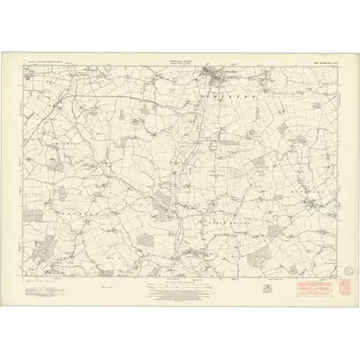 1946 Map of Essex nXXIV, 1951 Print