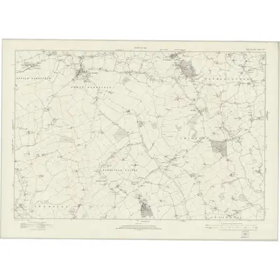1919 Map of Essex nXXV, 1924 Print