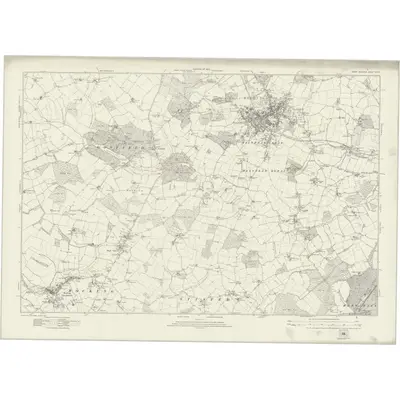 1919 Map of Essex nXXVI, 1924 Print