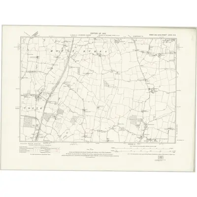 1920 Map of Essex nXXVII.NE, 1925 Print