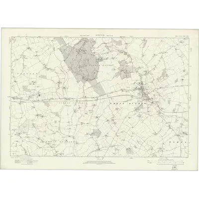 1915 Map of Essex nXXXIII, 1923 Print