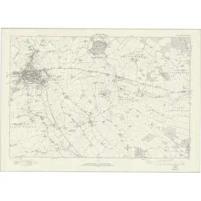1919 Map of Essex nXXXV, 1924 Print