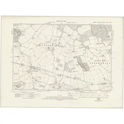 1920 Map of Essex nXXXV.NE, 1924 Print