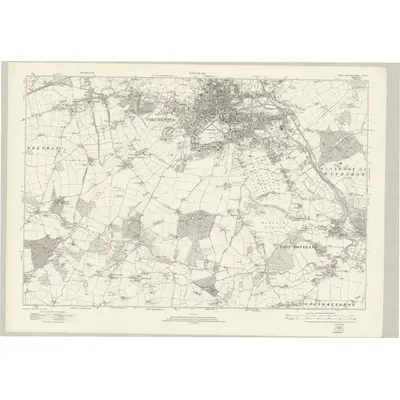 1920 Map of Essex nXXXVII, 1924 Print