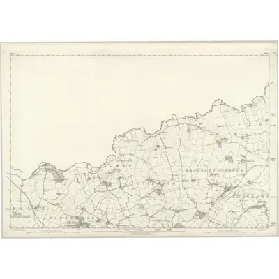 1876 Map of Essex V, 1880 Print