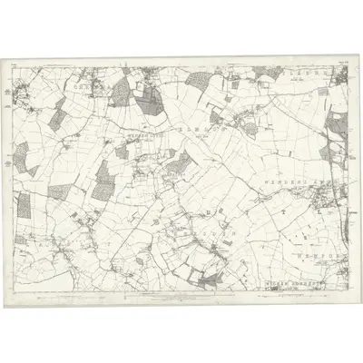 1876 Map of Essex VIII, 1881 Print