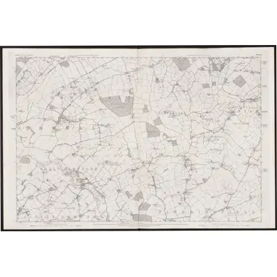 1876 Map of Essex X, 1880 Print