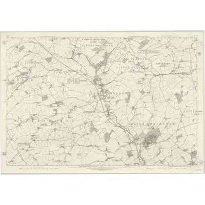 1876 Map of Essex XI, 1881 Print