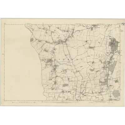 1876 Map of Essex XIII, 1881 Print
