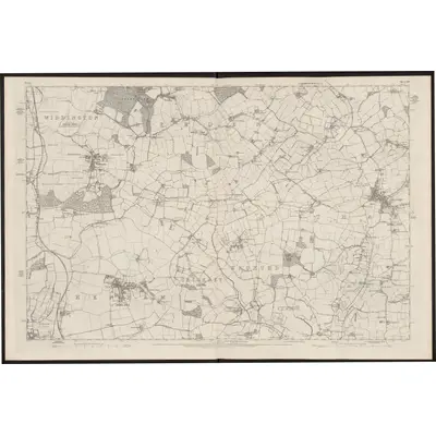 1876 Map of Essex XIV, 1881 Print