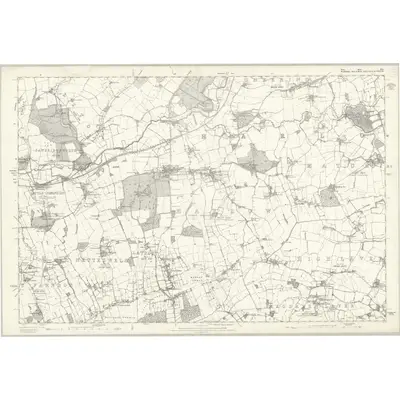 1873 Map of Essex XLI, 1881 Print