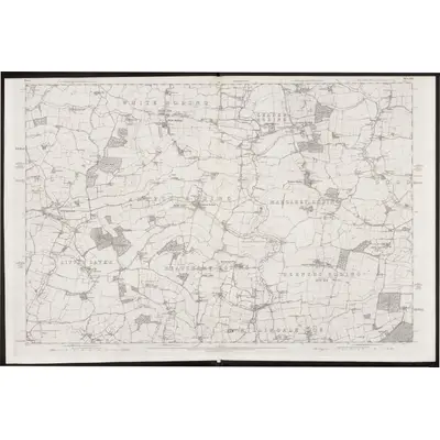 1874 Map of Essex XLII, 1881 Print
