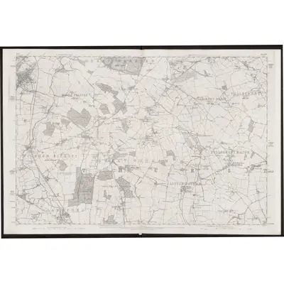 1874 Map of Essex XLV, 1880 Print