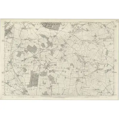 1874 Map of Essex XLV, 1880 Print