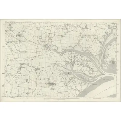 1874 Map of Essex XLVI, 1881 Print