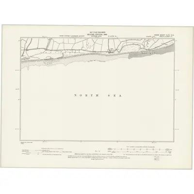 1896 Map of Essex XLVIII.SW, 1941 Print