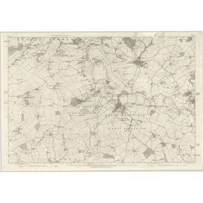 1876 Map of Essex XV, 1881 Print
