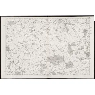 1876 Map of Essex XVI, 1881 Print