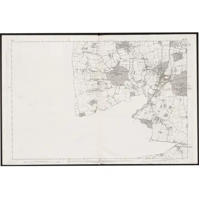 1876 Map of Essex XXII, 1881 Print