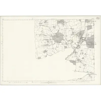 1876 Map of Essex XXII, 1881 Print