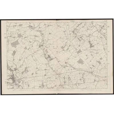 1875 Map of Essex XXIV, 1881 Print