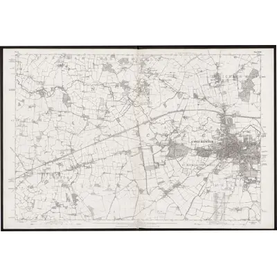 1875 Map of Essex XXVII, 1881 Print