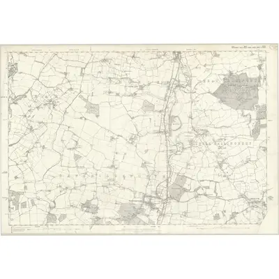 1874 Map of Essex XXXI, 1880 Print