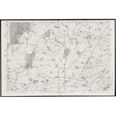 1874 Map of Essex XXXII, 1881 Print
