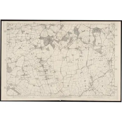 1874 Map of Essex XXXVI, 1881 Print