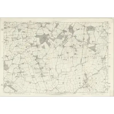 1874 Map of Essex XXXVI, 1881 Print