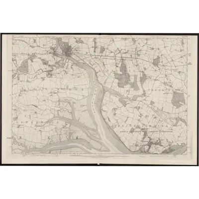1874 Map of Essex XXXVII, 1881 Print