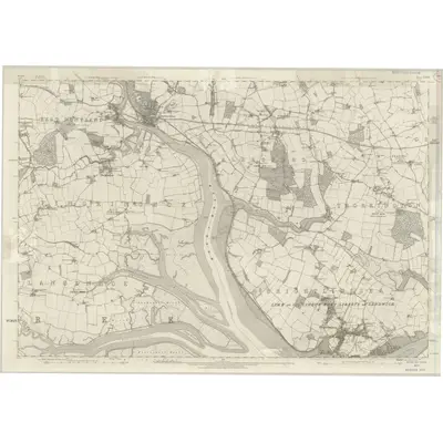 1874 Map of Essex XXXVII, 1881 Print