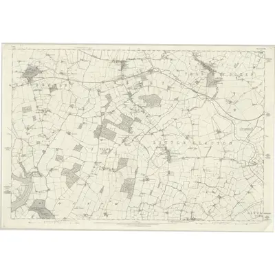 1874 Map of Essex XXXVIII, 1880 Print