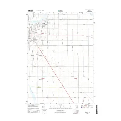 2014 Map of Essexville, 2014 Print